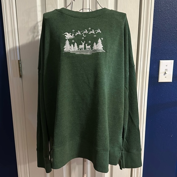 Embroidered Christmas Sweater XL New - Picture 2 of 7